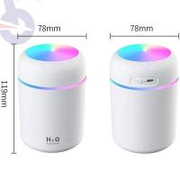 Увлажнитель-ароматизатор воздуха Humidifier, USB, белый