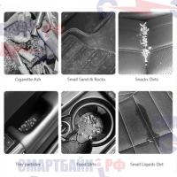 Автомобильный Вакуумный Пылесос CZONE USB Беспроводной 3 Насадки AIPINYUE Vacuum Cleaner для дома и машины Черный