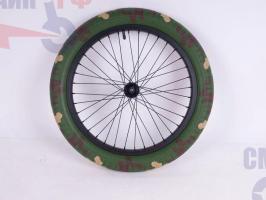 Покрышка велосипедная BMX TechTeam WD P-1472 20"x2.4", камуфляж зеленый