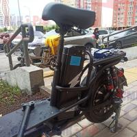 Подседельный штырь с амортизатором и откидным механизмом для электрических велосипедов типа Колхозник, moster и самокатов серии M4