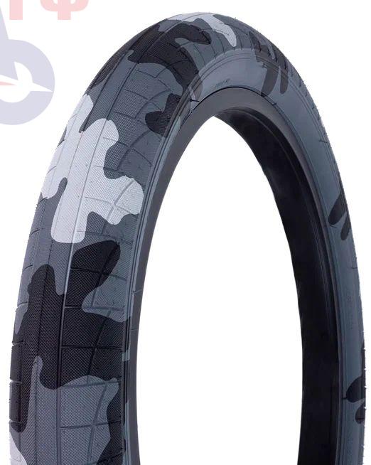 Покрышка велосипедная BMX TechTeam WD P-1472 20"x2.4", камуфляж серый