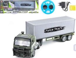 Радиоуправляемый контейнеровоз CityTruck 1:18 Zhoule Toys 551-B1