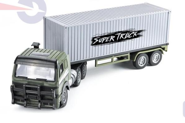 Радиоуправляемый контейнеровоз CityTruck 1:18 Zhoule Toys 551-B1