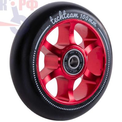 Колесо для самоката TECH TEAM X-TREME 100*24мм 6S red