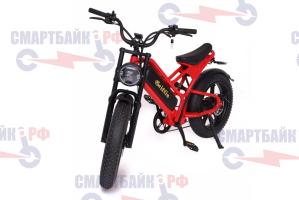 Электровелосипед гибрид GRIFFIN фетбайк модель F1 Red 1000W 48В 16000 mAh колеса 20" дюймов широкие