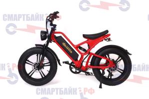 Электровелосипед гибрид GRIFFIN фетбайк модель F1 Red 1000W 48В 16000 mAh колеса 20" дюймов широкие