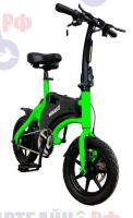 Электровелосипед Minako Smart, зеленый, емкость аккумулятора 8AH