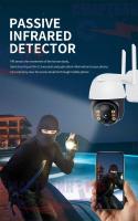 Камера видеонаблюдения уличная, поворотная, Wi-Fi, с солнечной батареей