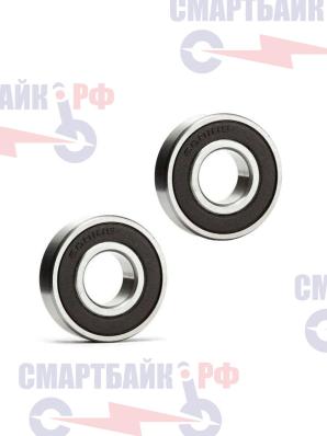 Комплект подшипников (2шт.) 6001 RS маятника на раме электровелосипеда Kugoo V5, 12x28x8mm