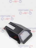 Пластиковая левая накладка на деку / поворотник электросамоката Kugoo F3 Pro Max, без подсветки