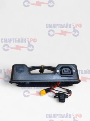 Верхняя крышка с замком и разъёмами для аккумулятора электровелосипеда Kugoo V3 Pro Plus / V3 Pro Max