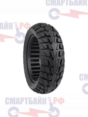 Покрышка литая (10*2.70-6.5) переднего колеса электросамоката Kugoo F3 Plus