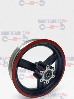 Обод диск переднего колеса электросамоката Kugoo M4 / M4 Pro / Max Speed, красный