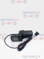 Ручка газа (полу ручка) с дисплеем электровелосипеда Kugoo V1 pro, 3+4 пин