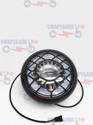 LED фара ViRus светодиодная с линзой для электрических велосипедов монстр, колхозник