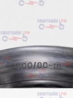 Усиленная мотокамера 3.00-18, прямой ниппель