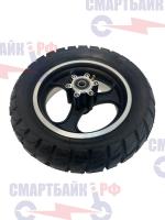 Переднее колесо в сборе с покрышкой электросамоката Kugoo Kirin M4, Max Speed, M4 Pro