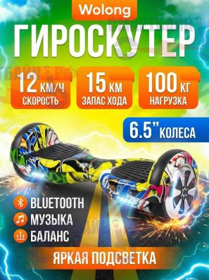 Гироскутер Wolong 6.5, хип хоп