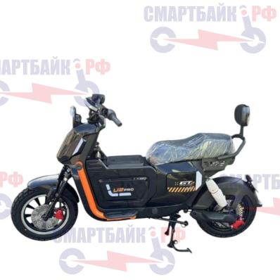 Электроскутер GT U2 PRO (60V/30Ah/1500W), черный