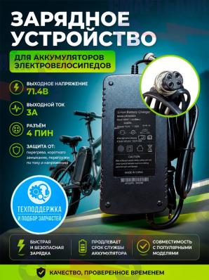 Зарядное устройство для аккумуляторов электровелосипеда 