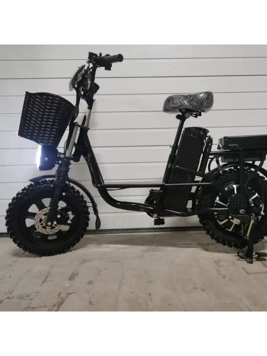 Зимний электровелосипед МОНСТР 60v20ah с внедорожной резиной.