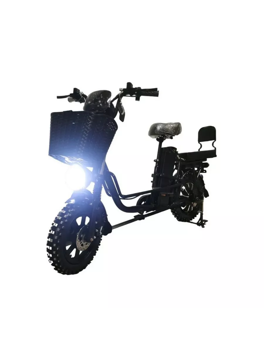 Зимний электровелосипед МОНСТР 60v20ah с внедорожной резиной.