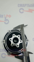 Крышка мотор-колеса под тормозной диск для электросамоката kugoo m4 pro 600w подшипник 6202