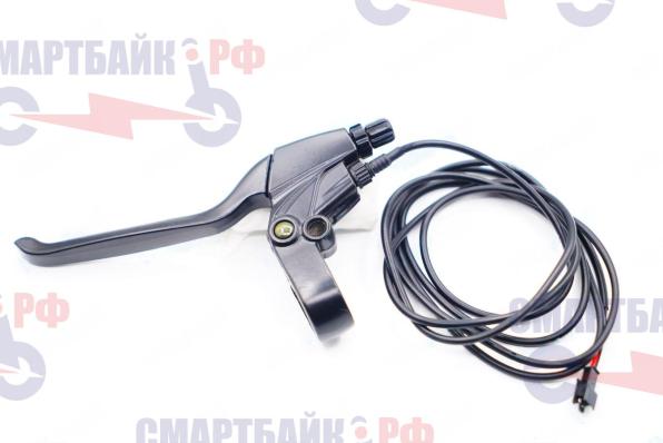 Ручка тормоза левая с датчиком для электровелосипеда Minako v2 v8 pro v12