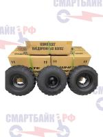 Комплект всесезонных off-road колес WST на Citycoco Trike (3 шт. Резины+ 3 шт. Диска)