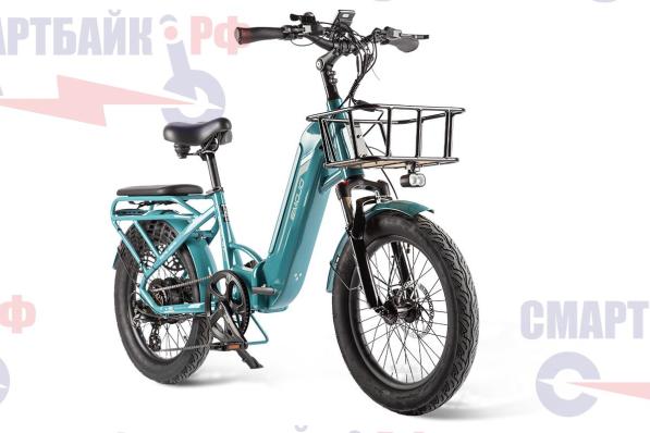 Электровелосипед складной Sporto EMOJO (500W 48V 15Ah), синий
