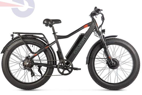 Электровелосипед Gelbert Pegas 3 DUAL PRO (500 x 2W 48V 13Ah), черный