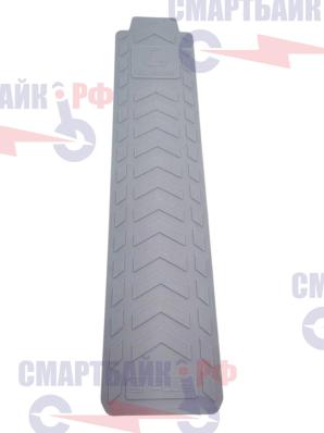 Резиновый коврик / накладка деки для электросамоката Kugoo S1 Plus, серый