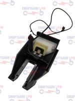 Пластиковая левая накладка на деку электросамоката Kugoo F3 Pro Max с светодиодной подсветкой