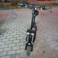 Усилитель рулевой стойки для электросамокатов Kugoo M4 / M4 pro и его аналогов GT, miniPRO, zaxbord, оранжевый