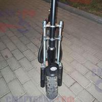 Усилитель рулевой стойки для электросамокатов Kugoo M4 / M4 pro и его аналогов GT, miniPRO, zaxbord, оранжевый