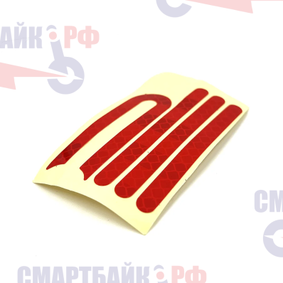 Светоотражающие наклейки Xiaomi M365/PRO (красные)