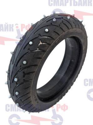 Покрышка зимняя литая шипованная электросамоката Kugoo M2