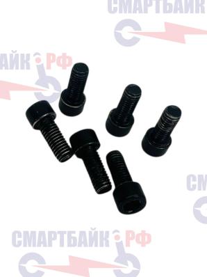 Болты крышки мотор колеса Kugoo F3 Pro Max, комплект 6шт.