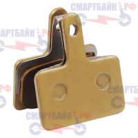 Тормозные колодки переднего колеса электрического велосипеда Kugoo V5, усиленная керамика, золото