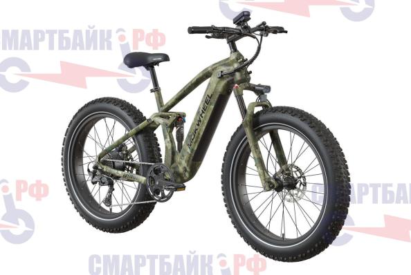 Электрический велосипед MOKWHEEL Obsidian 2.0, Камуфляж джунглей