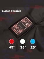 Теплая телогрейка безрукавка Coockoo - зимний жилет с подогревом от внешнего аккумулятора, размер S