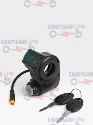 Вольтметр с замком электросамоката Wolong M4 Pro Plus