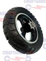 Переднее колесо в сборе с литой покрышкой электросамоката Kugoo Kirin M4, Max Speed, M4 Pro