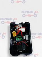 Верхняя крышка аккумулятора электровелосипеда Kugoo V3 MAX, широкая планка, антикражный замок, индикация заряда батареи