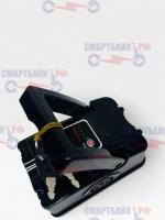 Верхняя крышка аккумулятора электровелосипеда Kugoo V3 MAX, широкая планка, антикражный замок, индикация заряда батареи