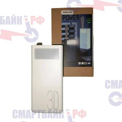 Повербанк 20000mah power bank пауэрбанк, белый